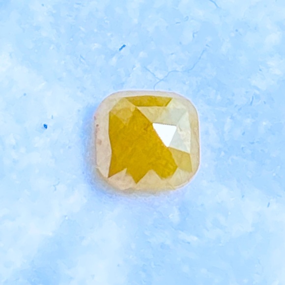 1.08 CTW 6.07MM FANCY YELLOW DIAMOND - Picture 2 of 13